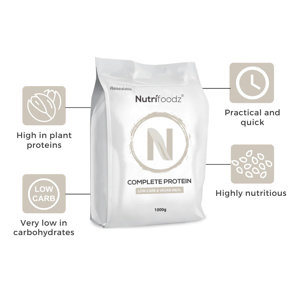 Nutrifoodz® COMPLETE LOW CARB PROTEIN - Vanilla