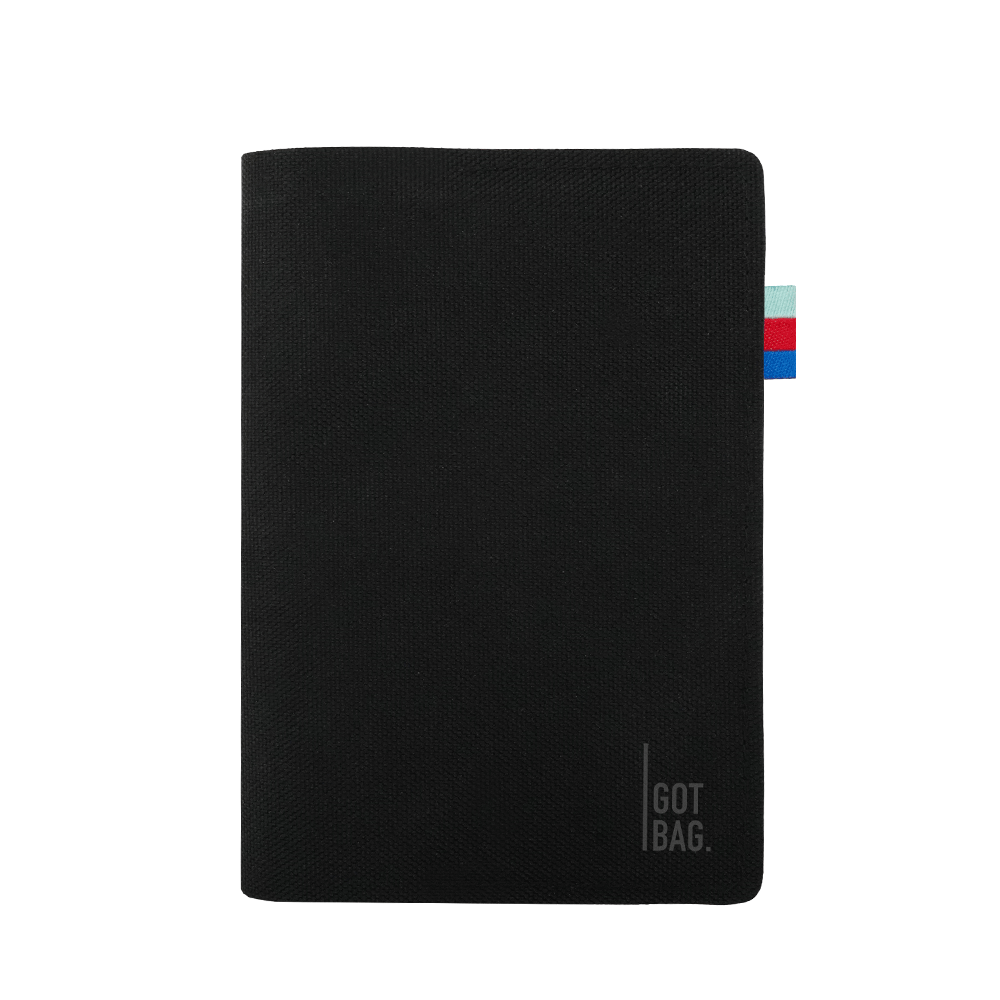 PASSPORT COVER - BLACK